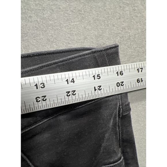 Vintage Spanx Distressed Ankle Skinny Jeans Jeggings High Waisted Black Size 32 - Picture 11 of 12